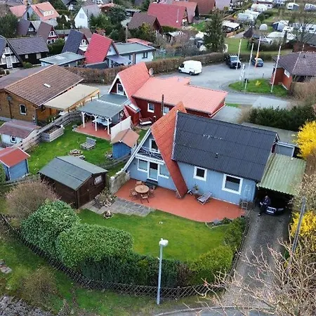 펜션 Behagliches Nurdachhaus Im Ferienhausgebiet 란겔샤임