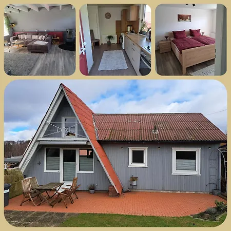 Behagliches Nurdachhaus Im Ferienhausgebiet 펜션 *