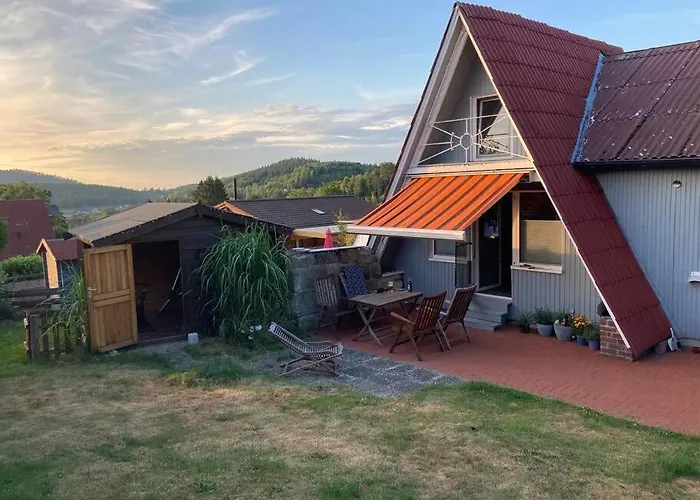 Behagliches Nurdachhaus Im Ferienhausgebiet Langelsheim