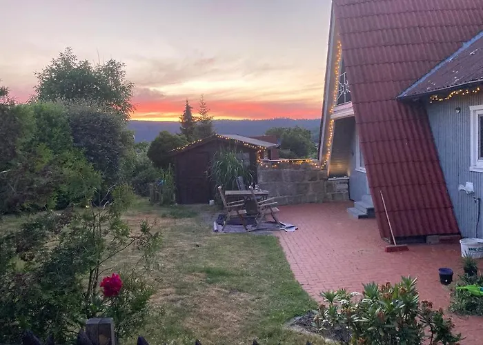 Behagliches Nurdachhaus Im Ferienhausgebiet * Langelsheim
