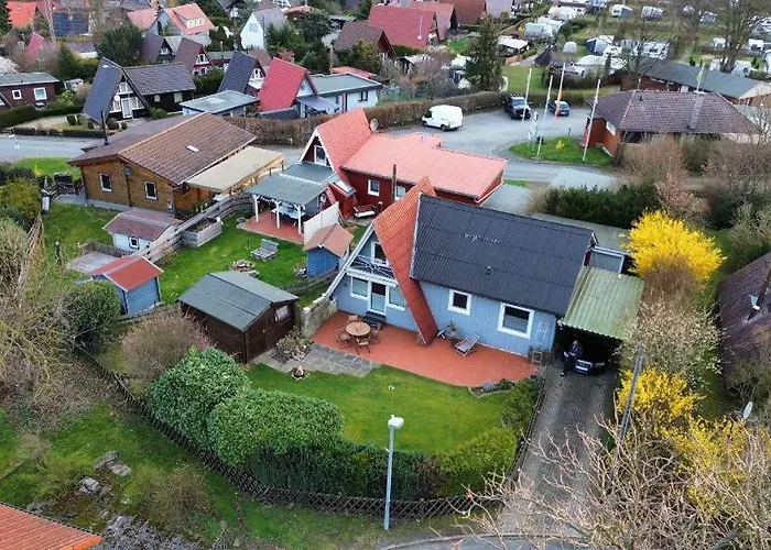 Vakantiehuis Behagliches Nurdachhaus Im Ferienhausgebiet Langelsheim